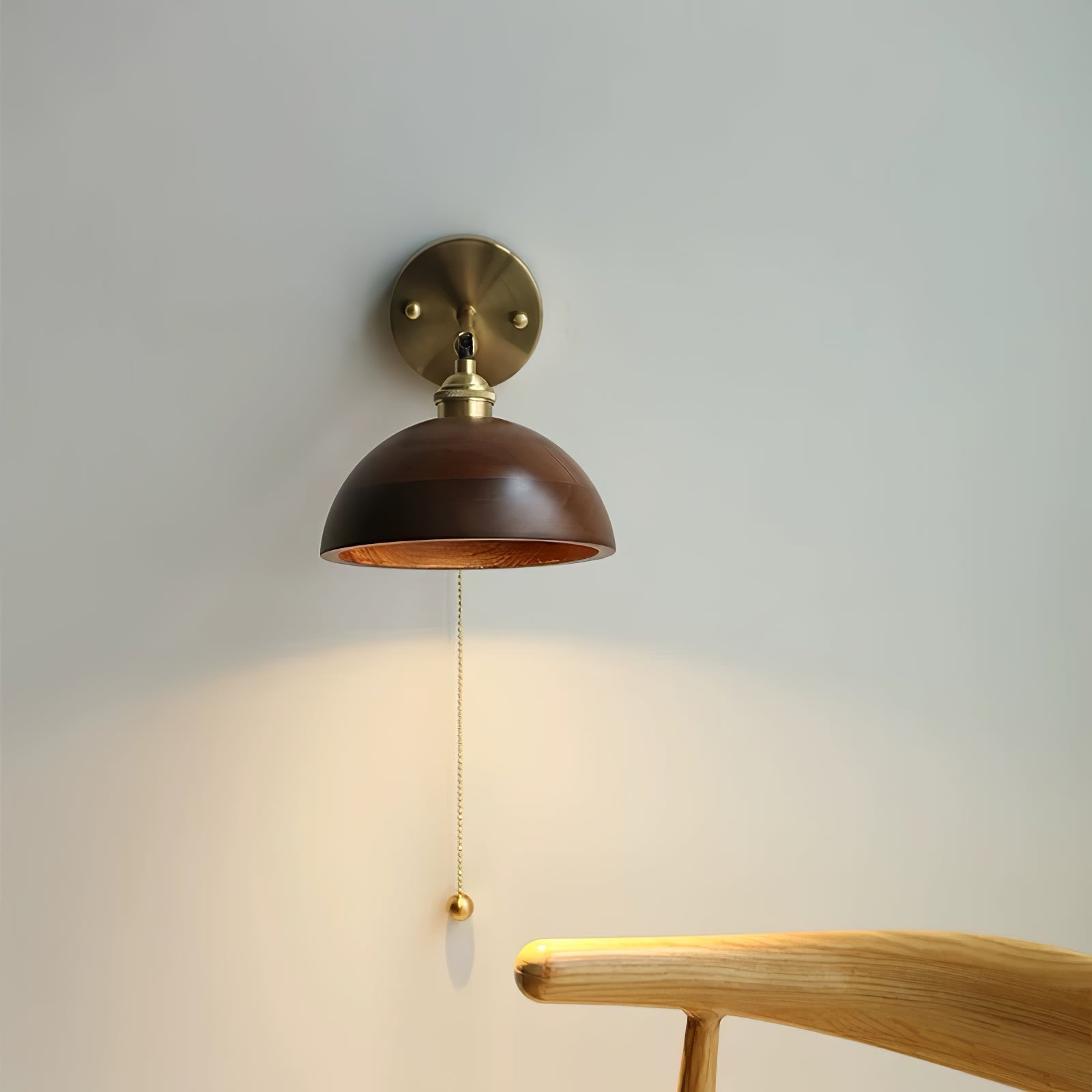 Eira Applique Murale Vintage avec Interrupteur à Chaînette - Neutralighting