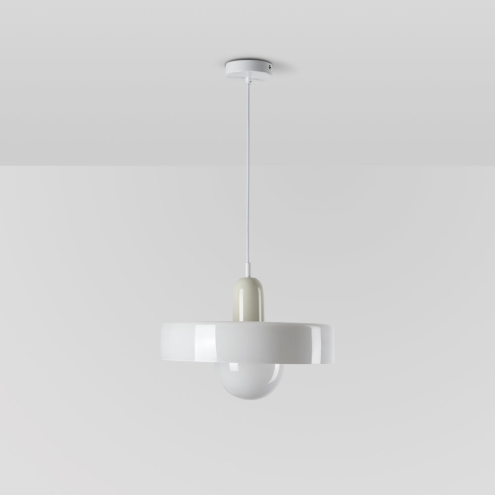 Jess Suspension Ronde Vintage Verre Salon - Neutralighting