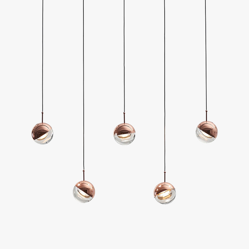 Valentina Design Moderne Luminaires Suspensions Métal Verre Salon/Chambre - Neutralighting