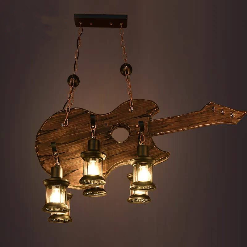 Epoch Vintage LED Suspension Métal/Bois Salon Salle à manger Salon - Neutralighting