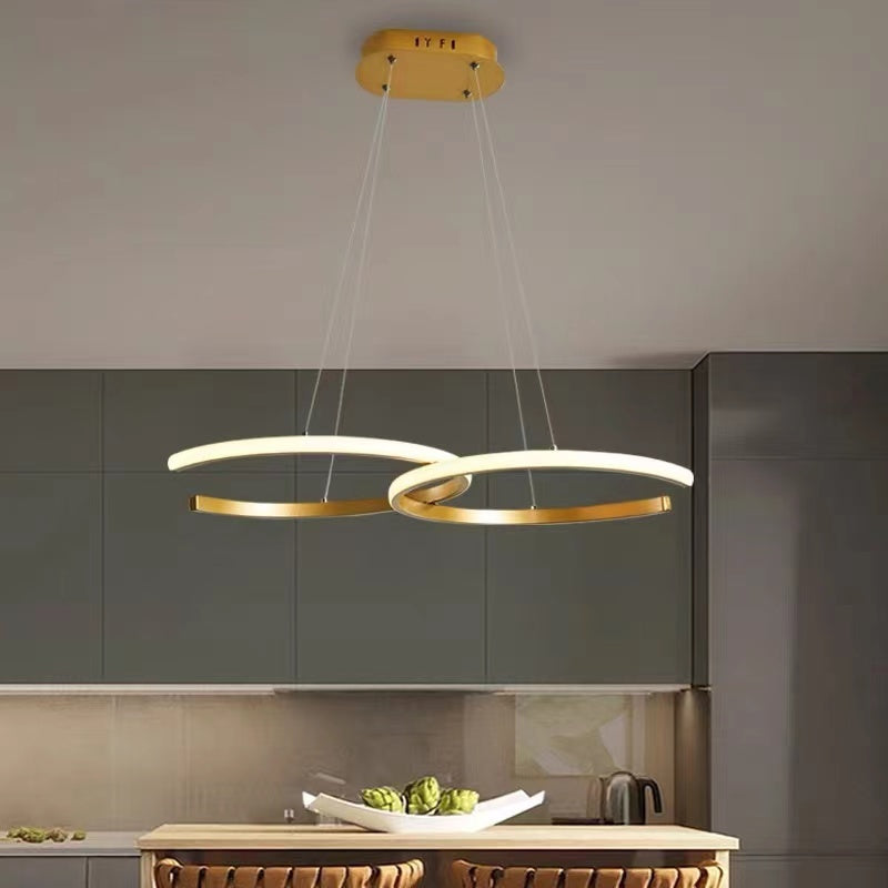 Arisha Luminaires suspension de lumière pendante de l'anneau LED pour la salle à manger - Neutralighting