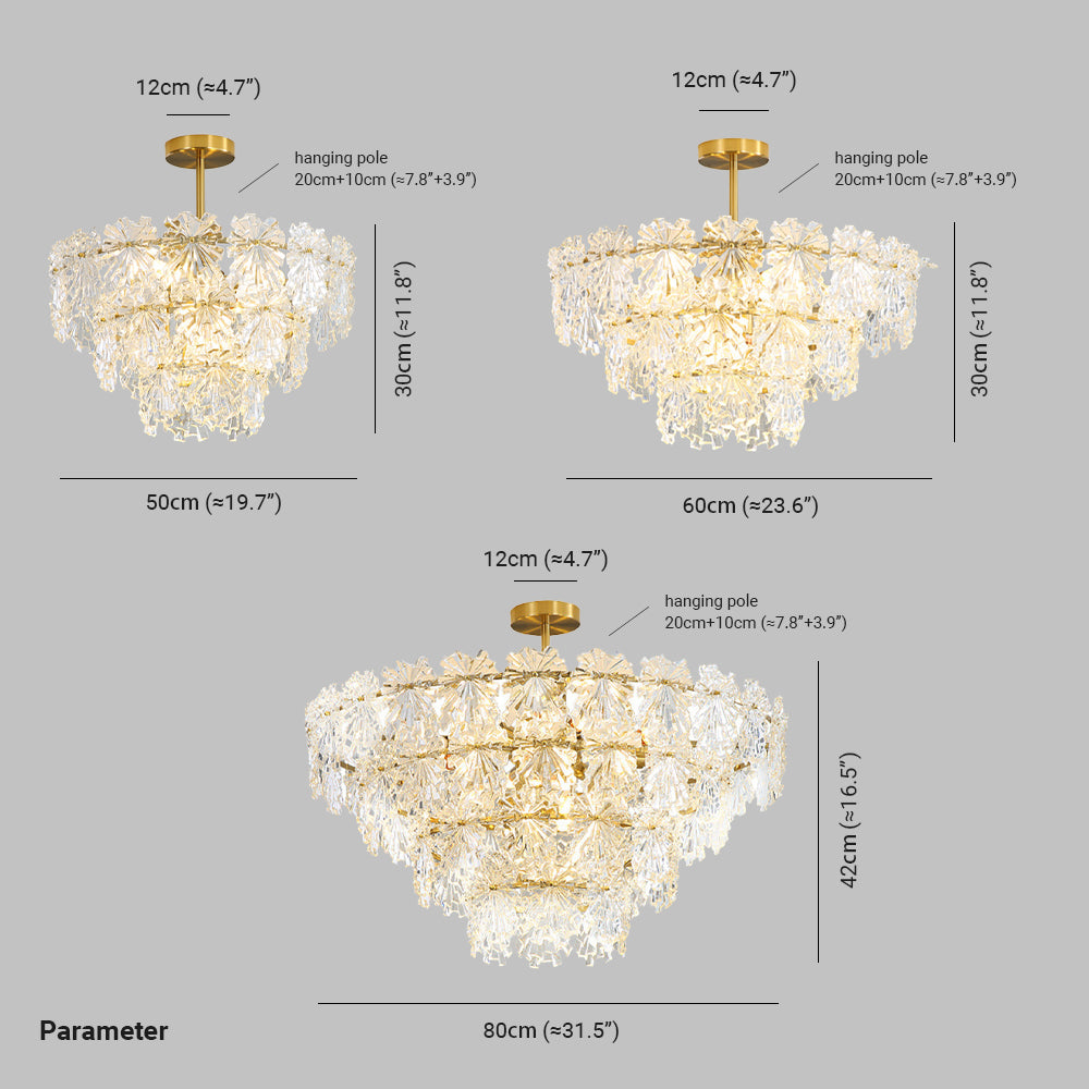 Kristy Suspension Anneau Vintage, Métal/Verre, Doré, Restaurant/Salon - Neutralighting