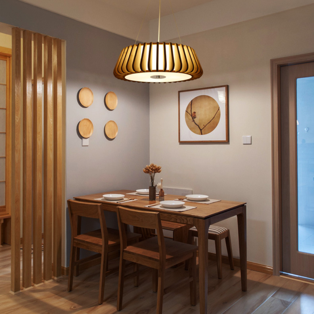 Muto Créatif Suspension Bambou Restaurant/Chambre à coucher - Neutralighting