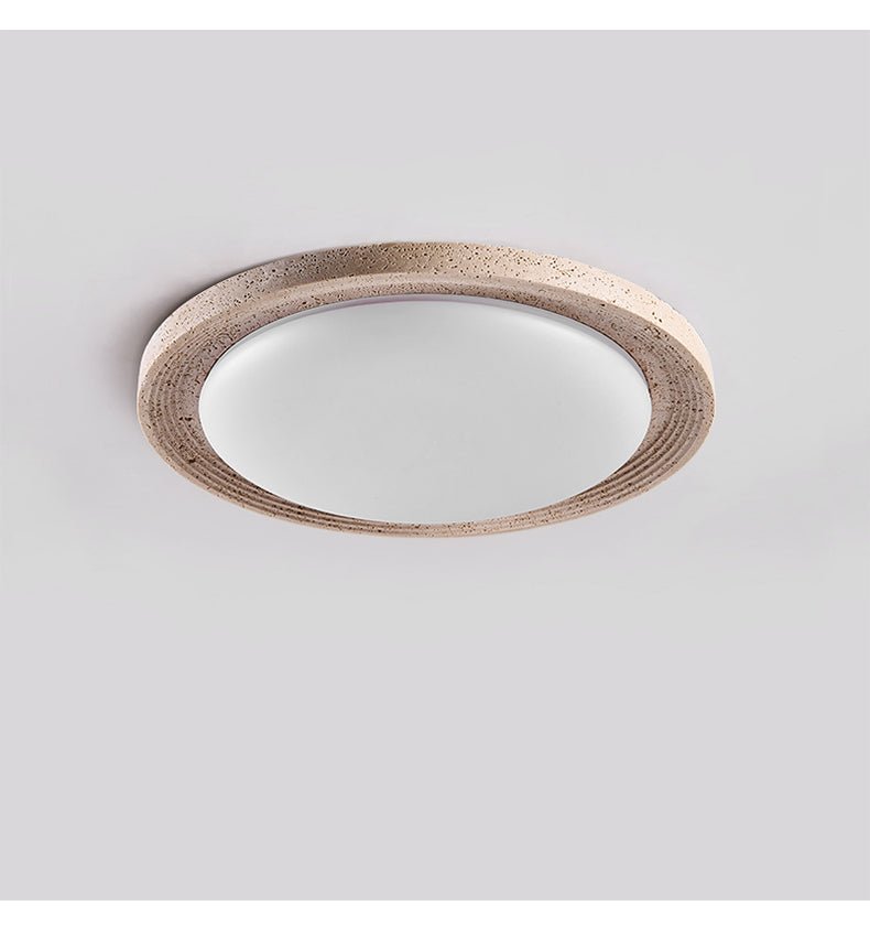 Orinir Lumière de Plafond Minimaliste en Travertin - Neutralighting