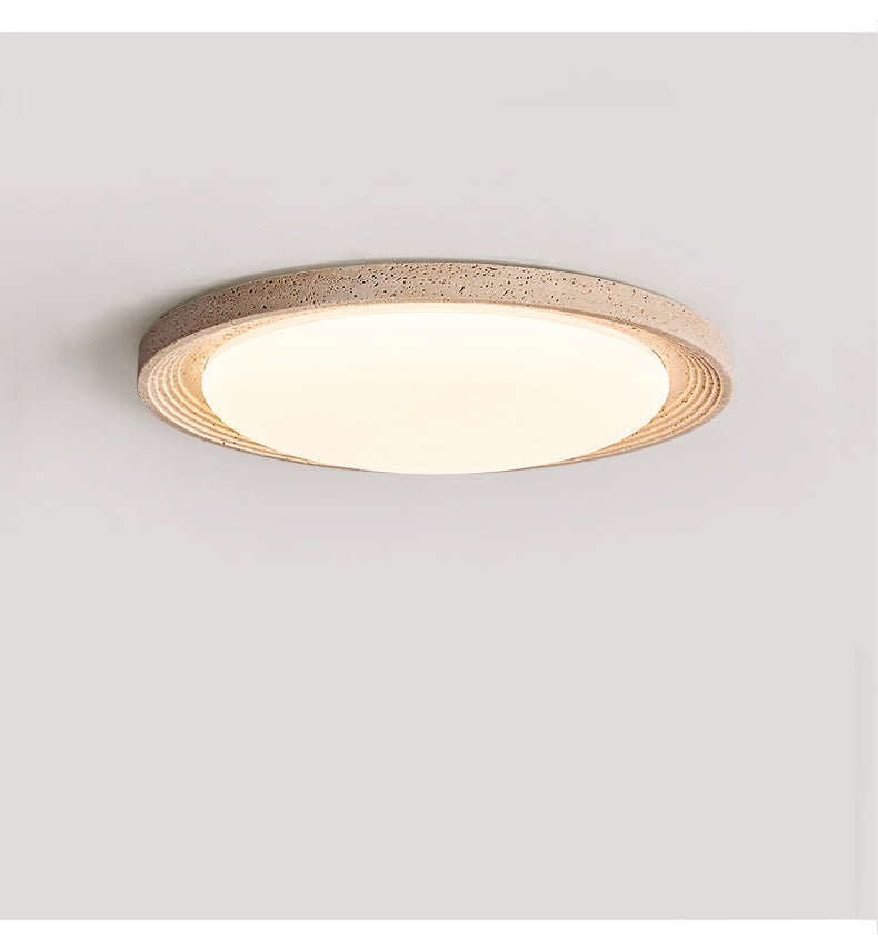 Orinir Lumière de Plafond Minimaliste en Travertin - Neutralighting