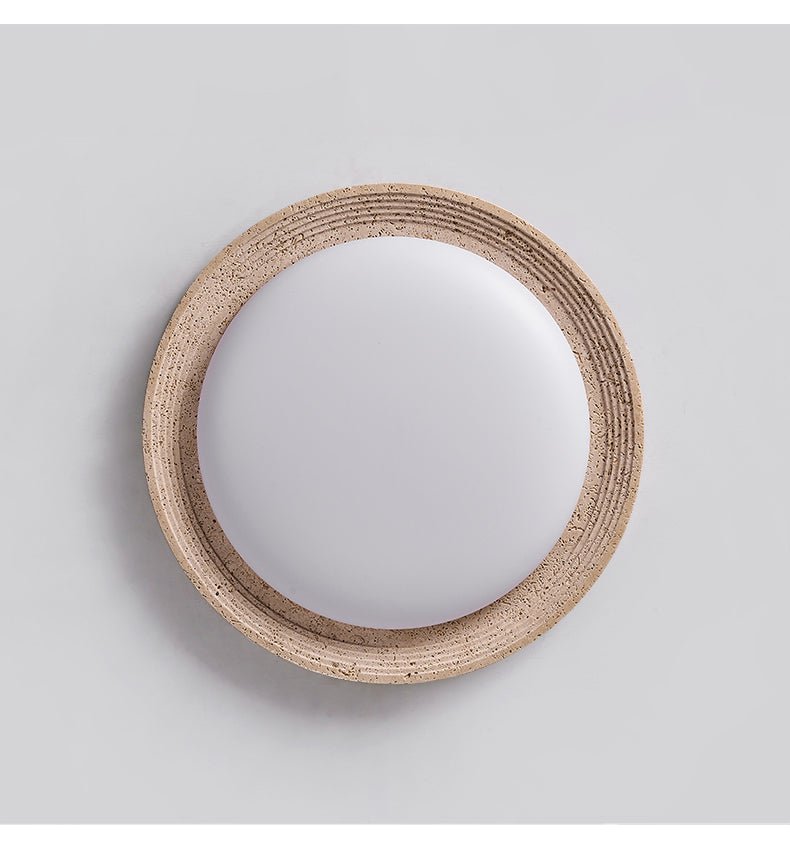 Orinir Lumière de Plafond Minimaliste en Travertin - Neutralighting