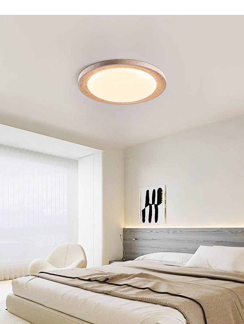 Orinir Lumière de Plafond Minimaliste en Travertin - Neutralighting
