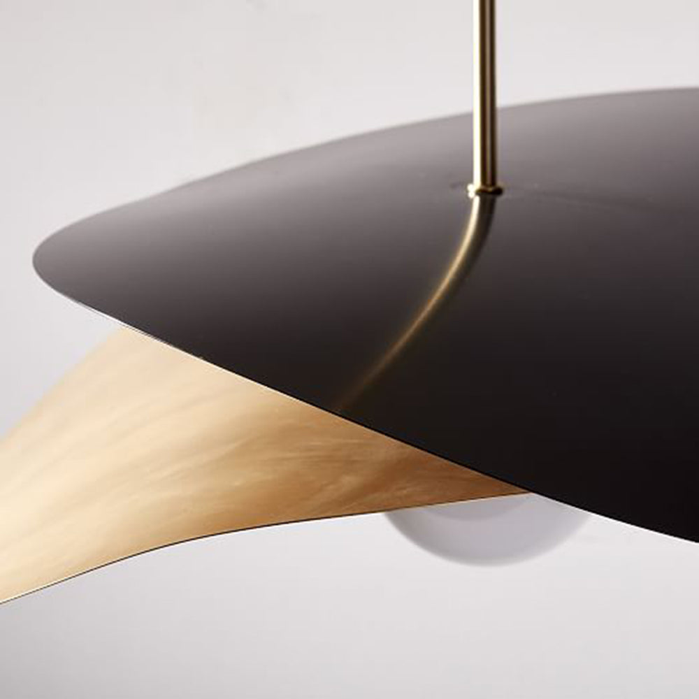 Arisha Suspension forme du ventilateur Métal Gris Chambre à coucher /Salon - Neutralighting