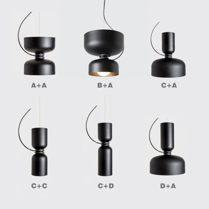 Valentina Designer Suspension Metal Salon Chambre à Coucher - Neutralighting