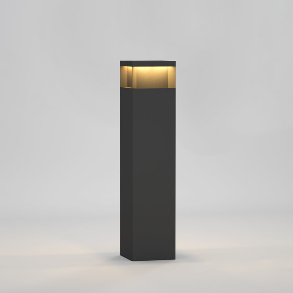 Ray Extérieure Rectangulaire Moderne, Métal, Noir, Extérieur - Neutralighting