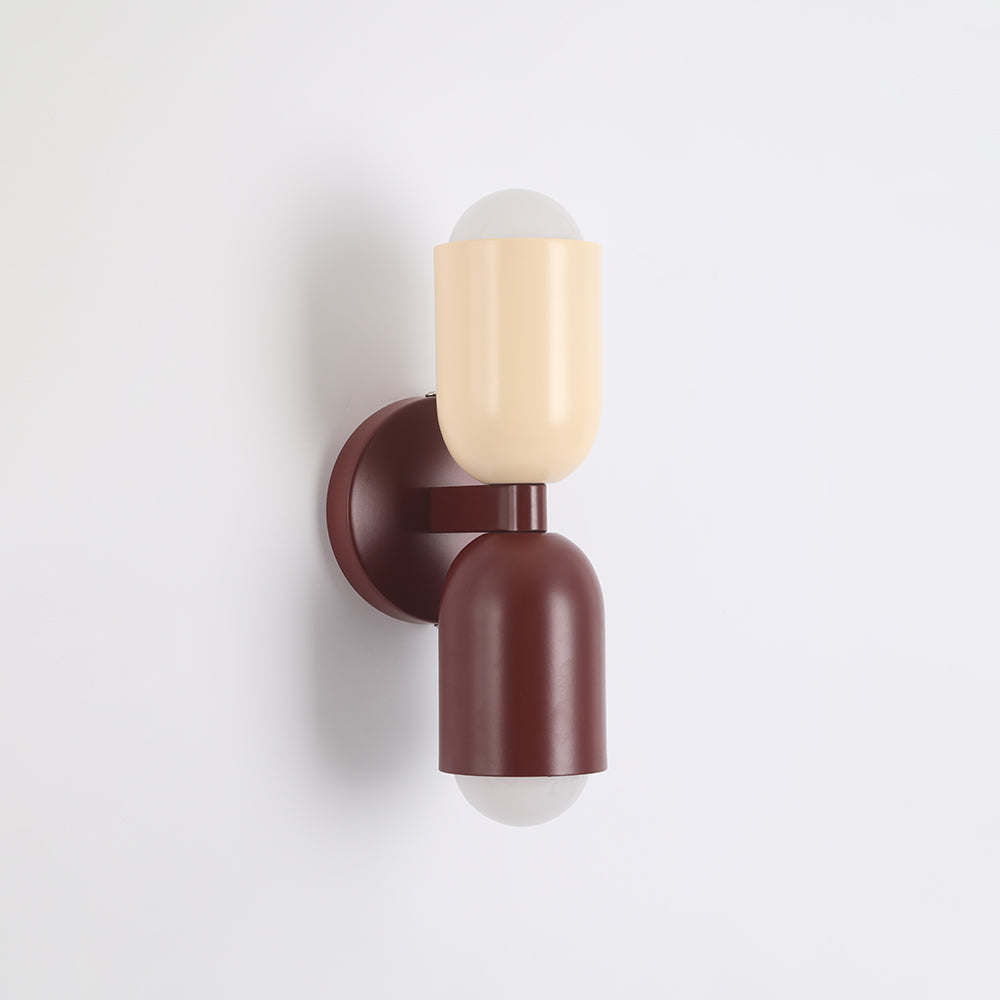 Kira Applique Murale Cylindre Scandinave Métal Coloré Salon - Neutralighting
