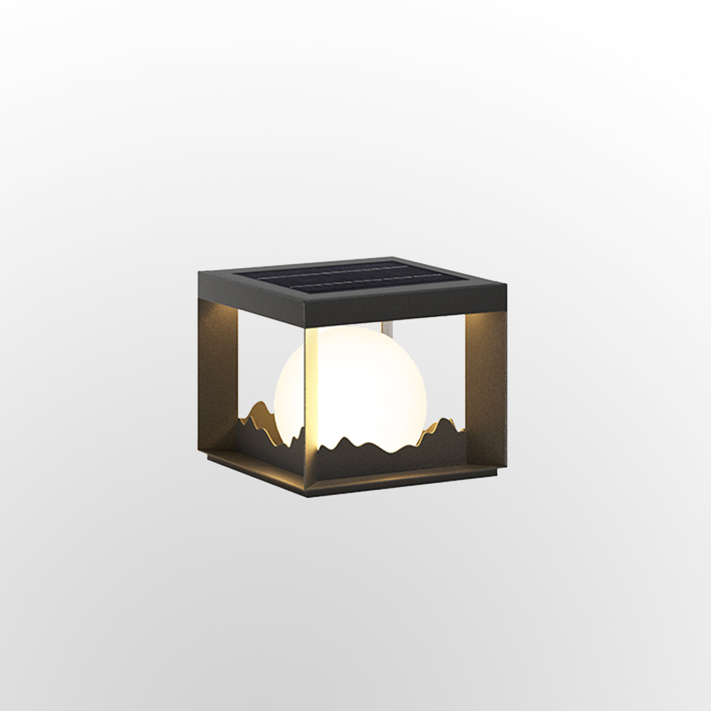 Ray Lampe de Poteau Solaire, Montagne, L 25/30/40CM