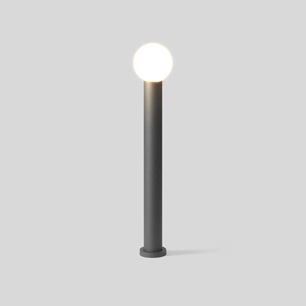 Ray Moderne LED Lampadaire Extérieur Noir Métal Allée Cour - Neutralighting