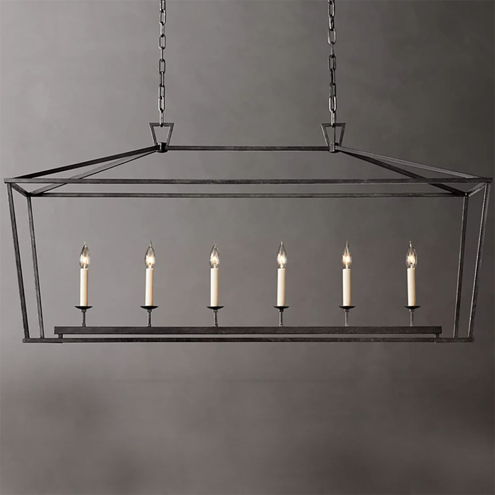 Silva Vintage Design Métal LED Suspension Salle À Manger/Salon - Neutralighting