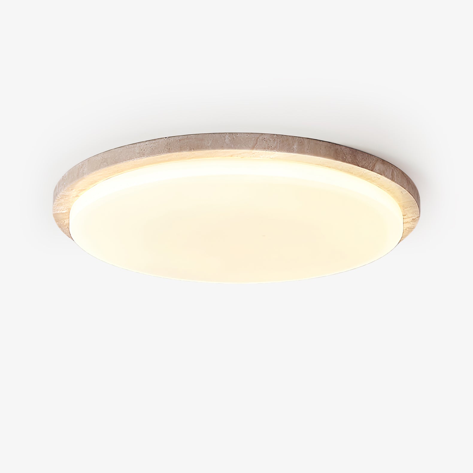 Etala Lisse-Bord Travertin Plafonnier - Neutralighting