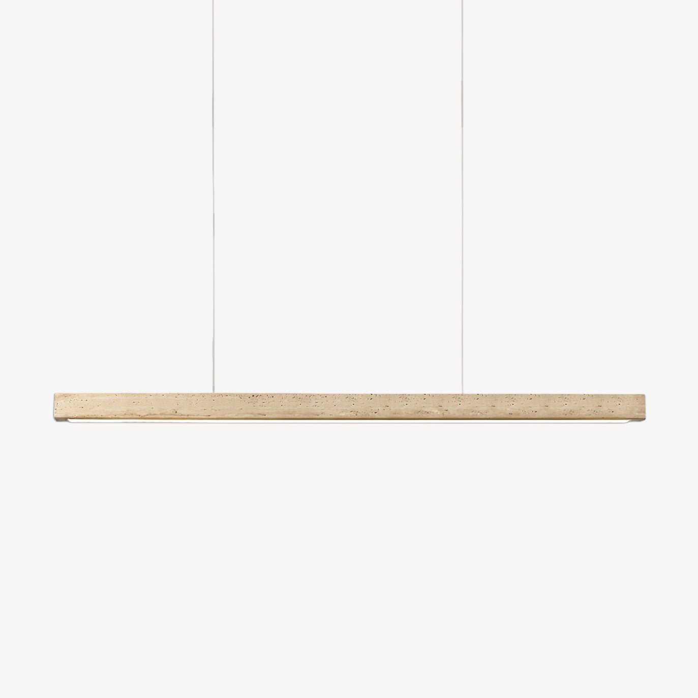 Imiror Minimaliste Travertin Linéaire Pendentif - Neutralighting
