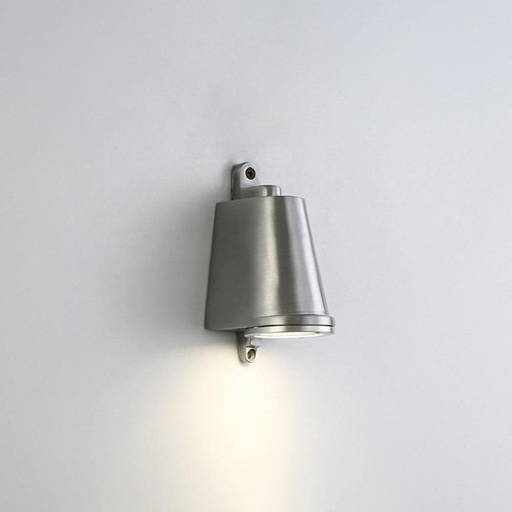 Ray Applique Murale Horloge Moderne, Métal, Noir/Gris/Cuivré/Aluminum, Balcon - Neutralighting