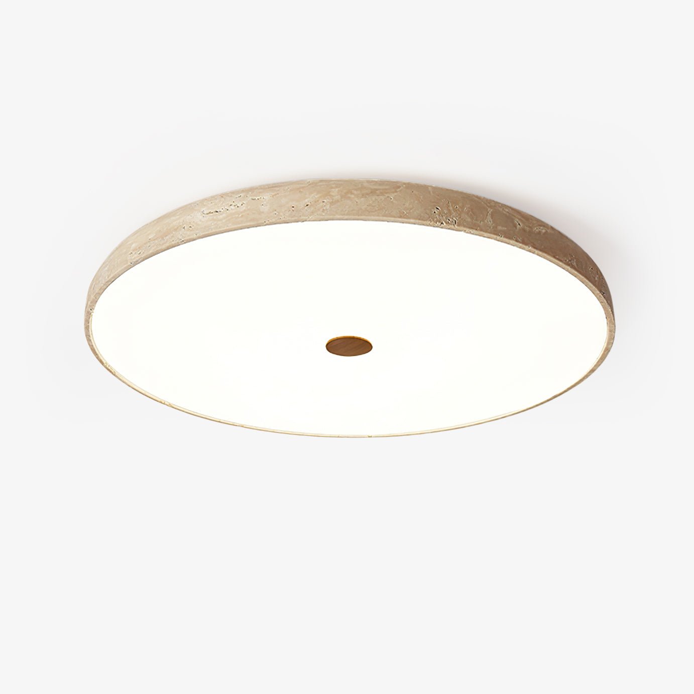 Orzoror Lumière de Plafond Minimaliste en Travertin - Neutralighting