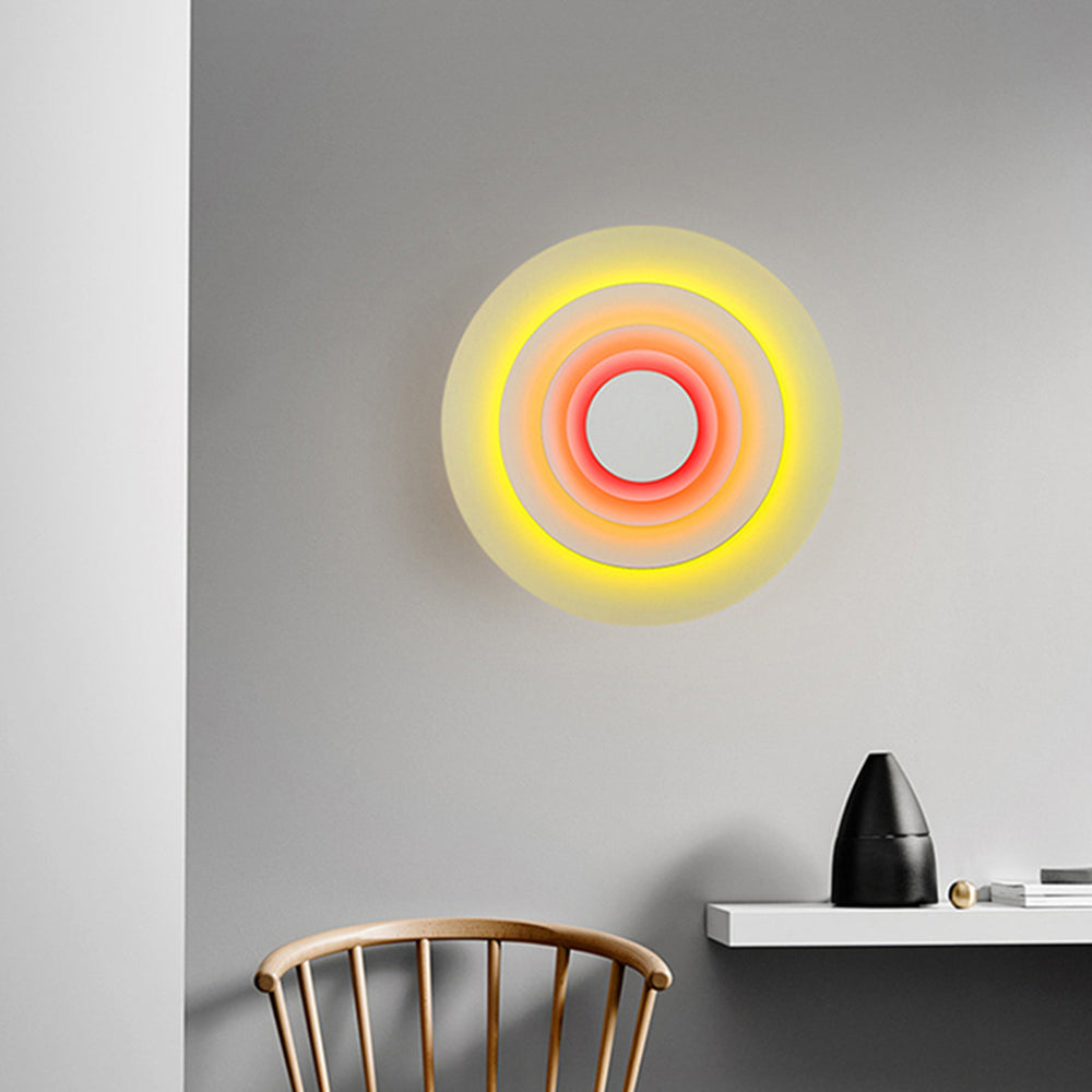 Noen Applique Murale Moderne Multicolore. Rose/Bleu/Jaune. Salon - Neutralighting