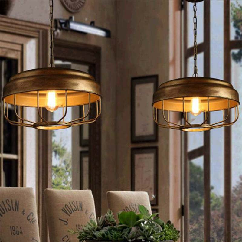 Silva Industriel LED Suspension Métal/Verre Chambre À Coucher/Salle À Manger - Neutralighting