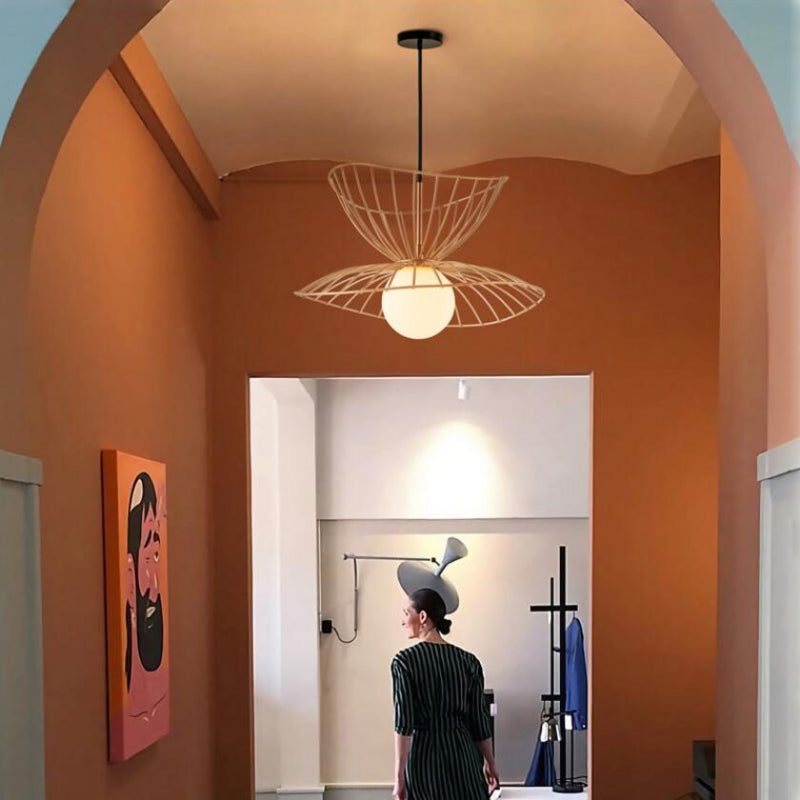 Ritta Luminaires Suspension Vertigo LED Métal Noir/Or Salle à manger - Neutralighting