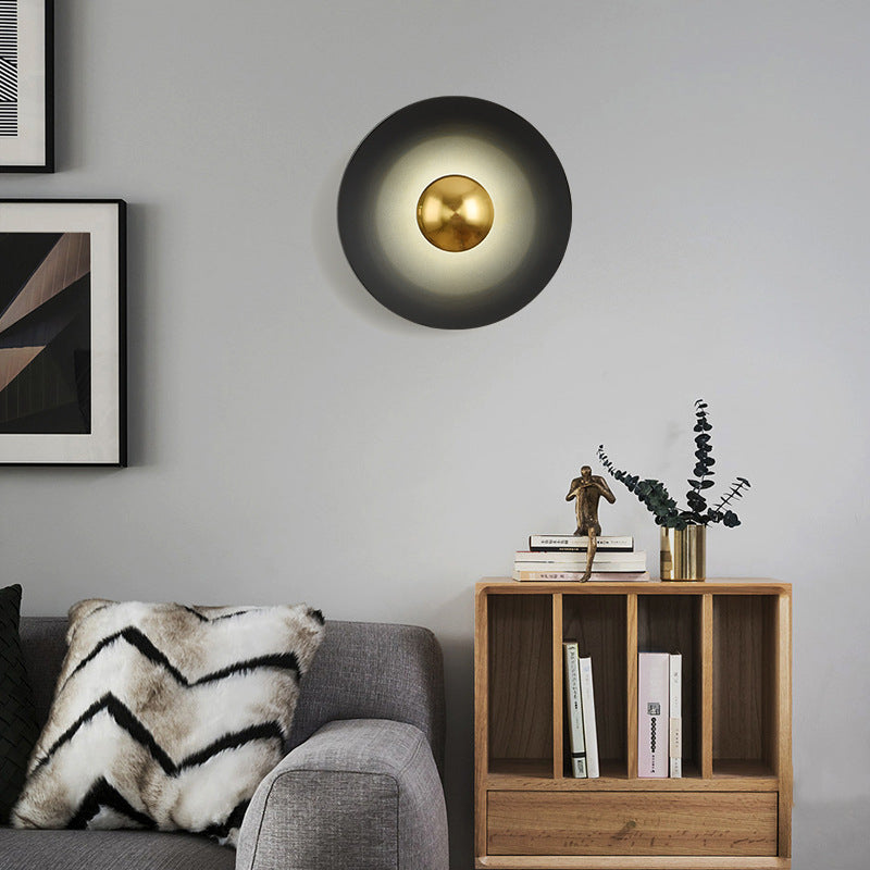 Valentina Minimaliste LED Intérieur Applique Murale Métal Hôtel Chambre à Coucher