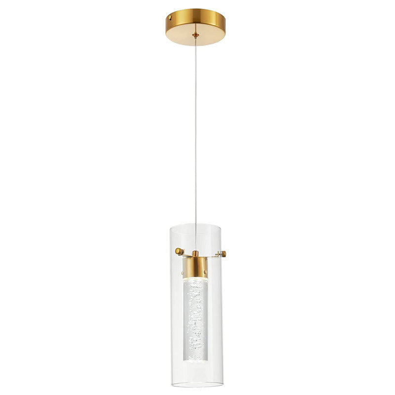 Arisha Moderne Designer Métal Verre Suspension Chambre à Coucher - Neutralighting