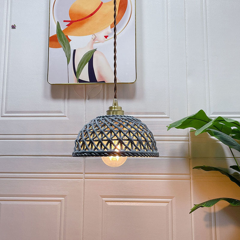 Valentina Suspension Luminaire Retro Nordique Métal/Céramique Chambre - Neutralighting