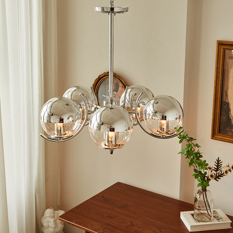 Valentina Métal Verre LED Suspension Chambre à coucher/ Salon - Neutralighting