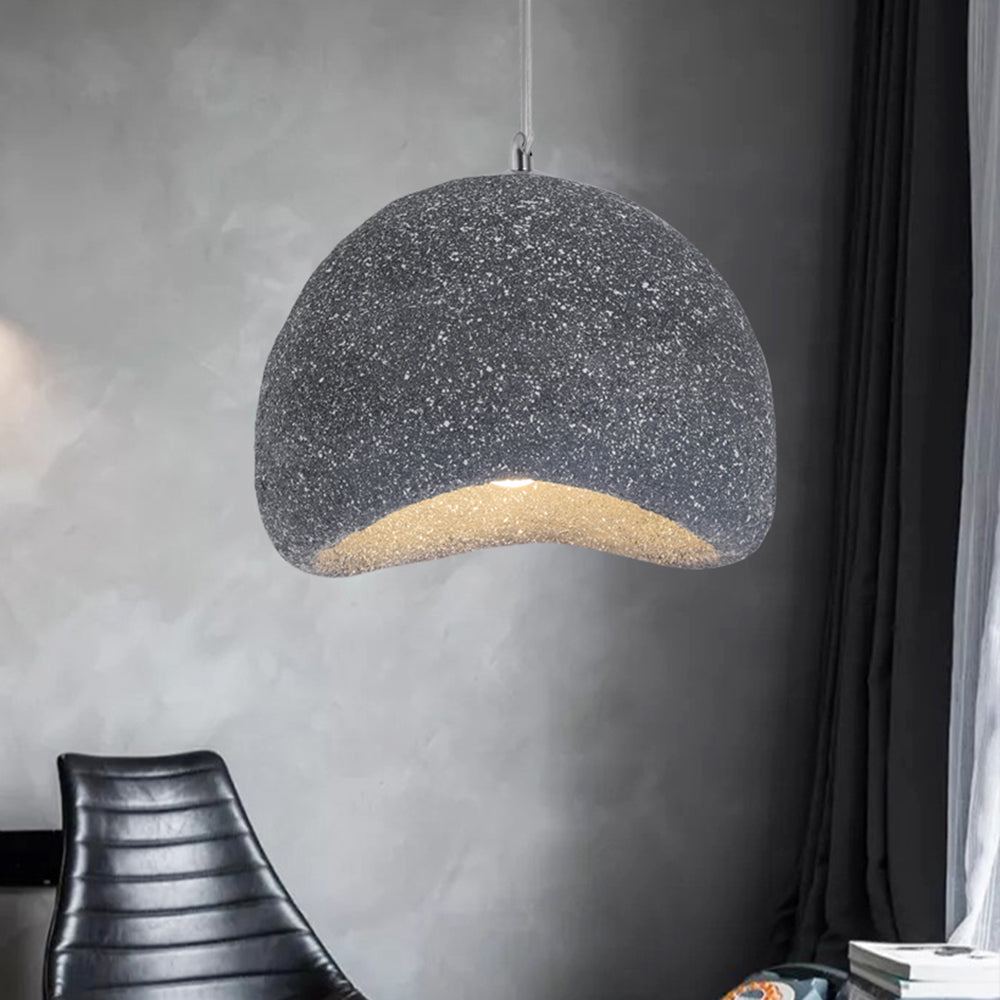 Avi Suspension Pain Naturelle, Résine/Acrylique, Gris/Bleu, Chambre - Neutralighting