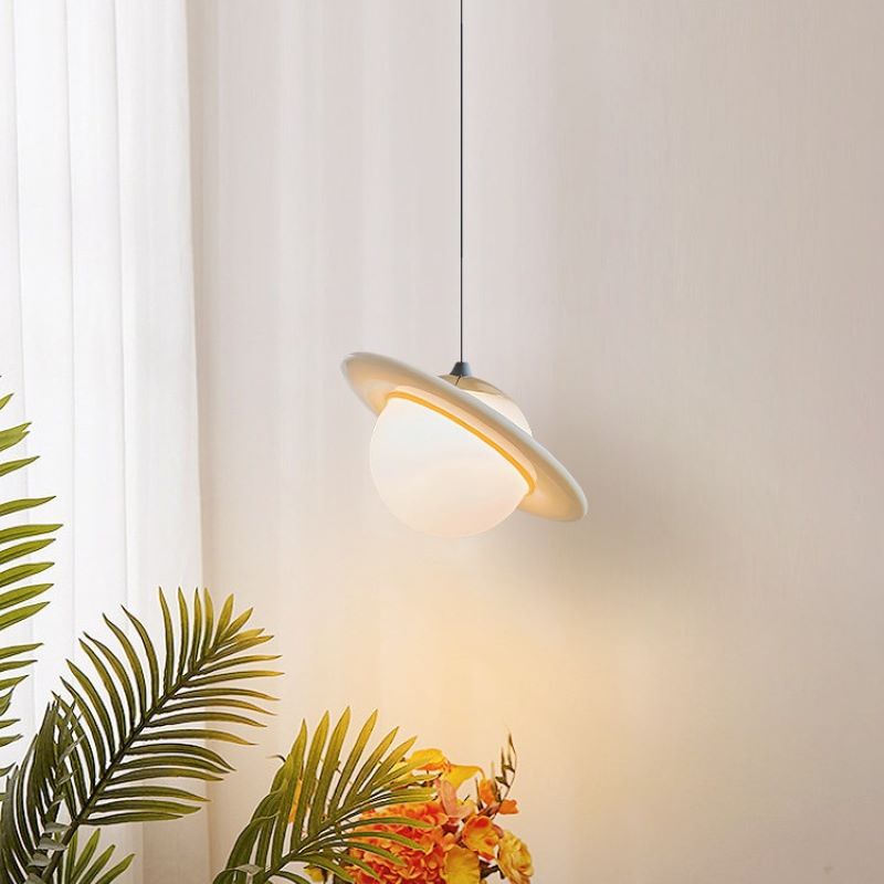 Valentina Créative Suspension Résine/Verre/Métal Salle d'étude - Neutralighting