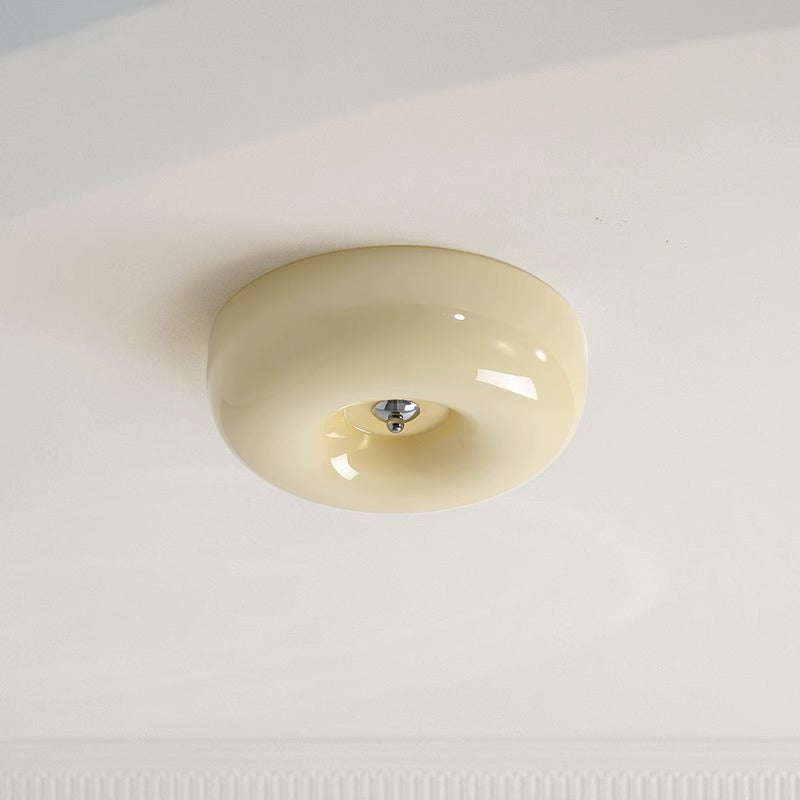 Candy Plafonnier en Verre Crème - Neutralighting