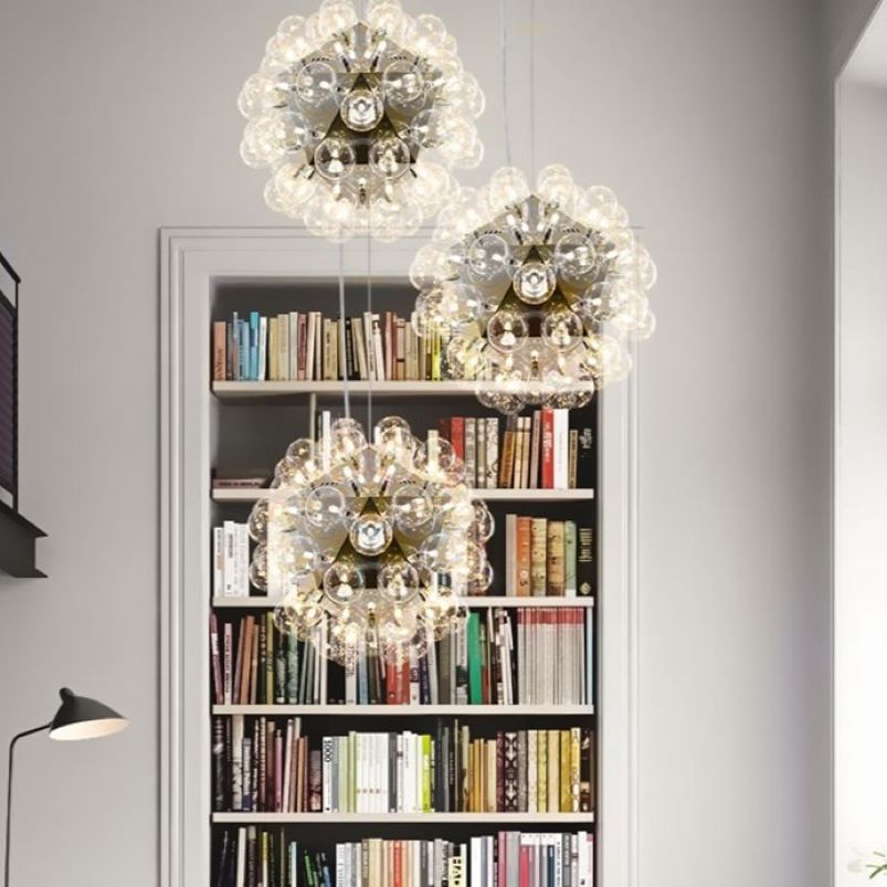 Silva Moderne LED Suspension Métal Verre Chambre À Coucher/Salon - Neutralighting