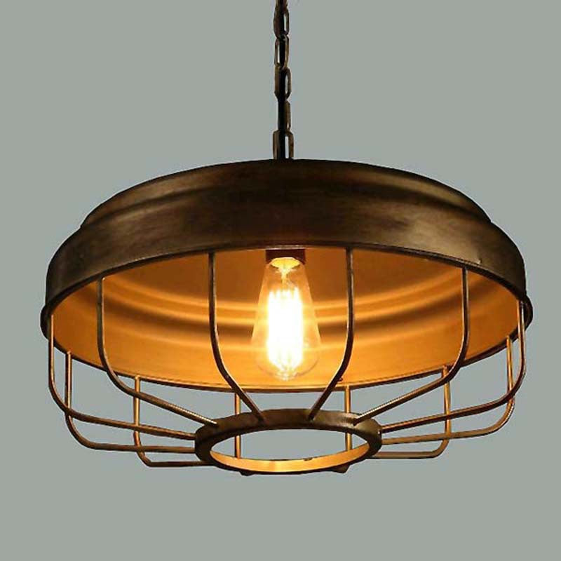 Silva Industriel LED Suspension Métal/Verre Chambre À Coucher/Salle À Manger - Neutralighting