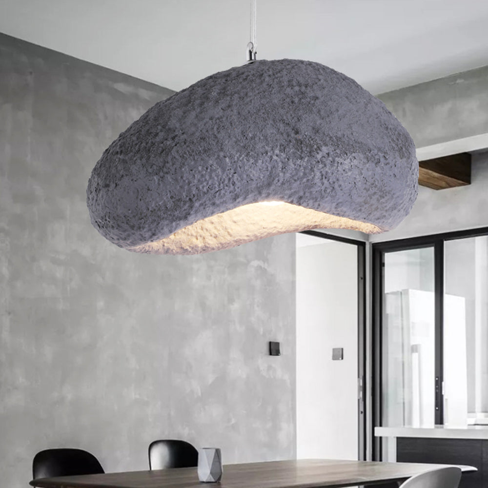 Avi Suspension Pain Naturelle, Résine/Acrylique, Gris/Gris Foncé, Chambre - Neutralighting