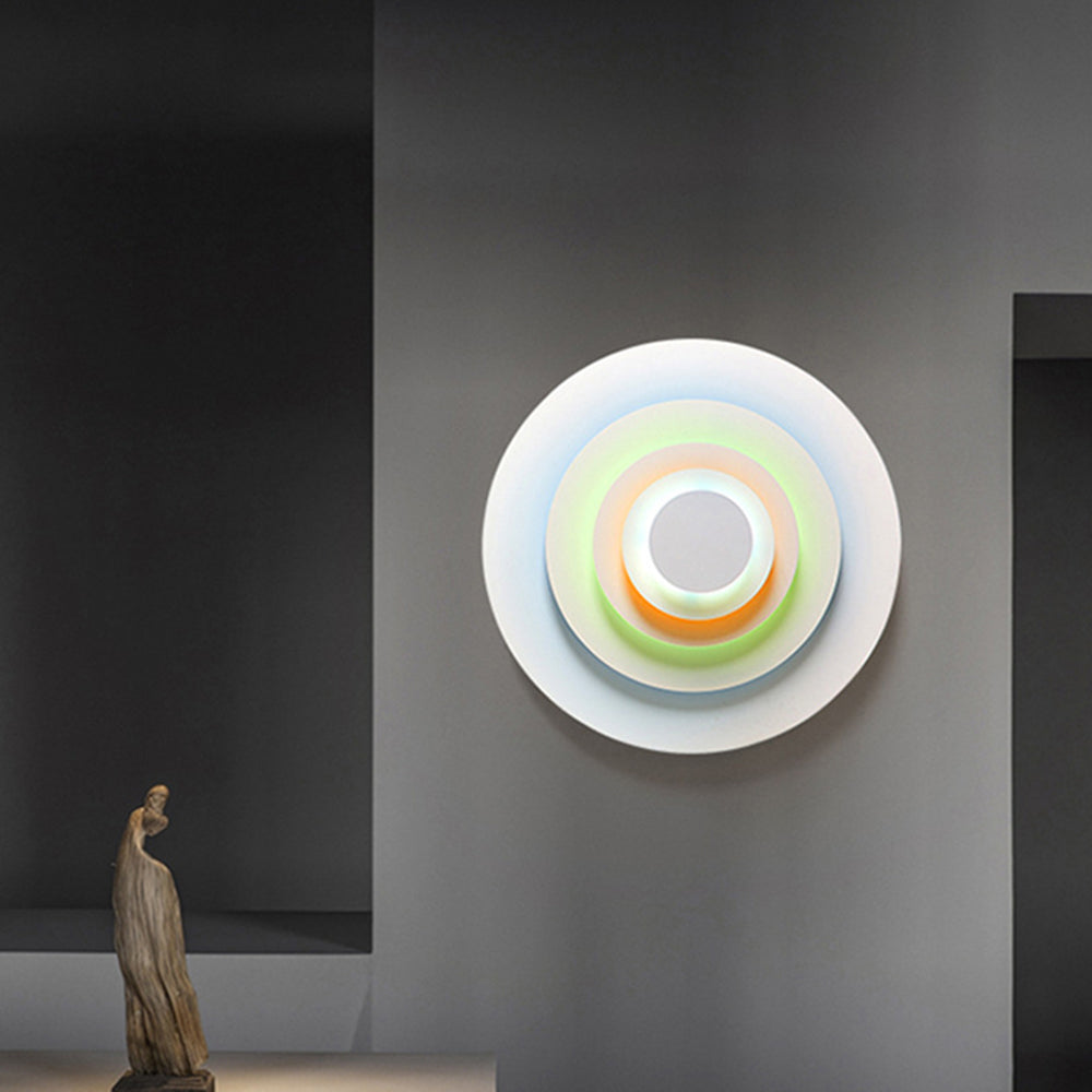 Noen Applique Murale Moderne Multicolore. Rose/Bleu/Jaune. Salon - Neutralighting