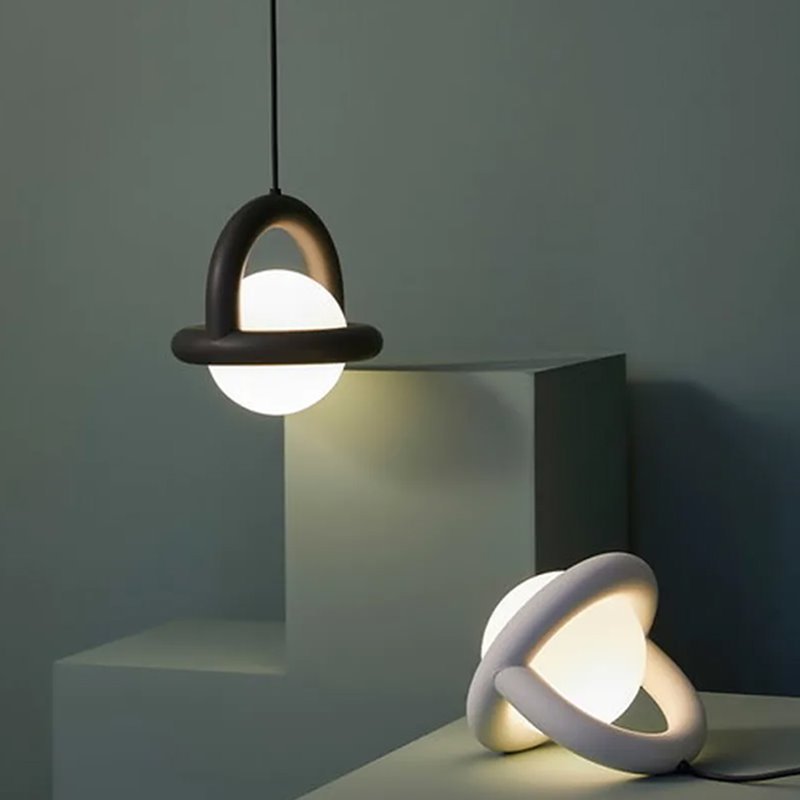Valentina Moderne Ballon Suspension Métal Salon - Neutralighting