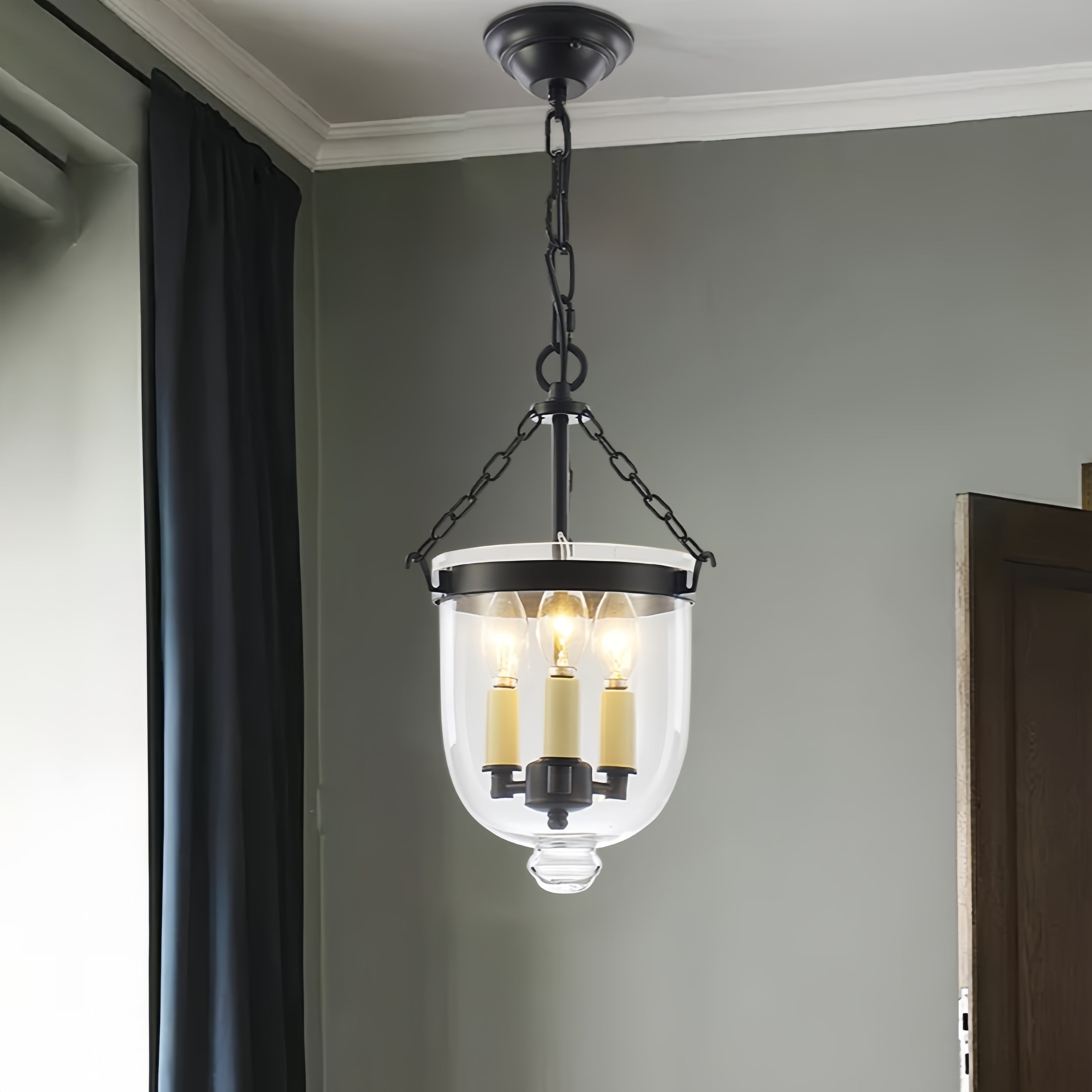 Silva Industriel Bougie LED Suspendu Salle à Manger - Neutralighting