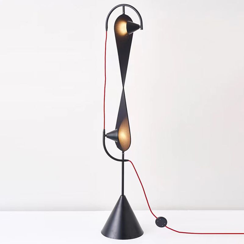 Mira Lampadaire Géométrique Moderne Métal Salon