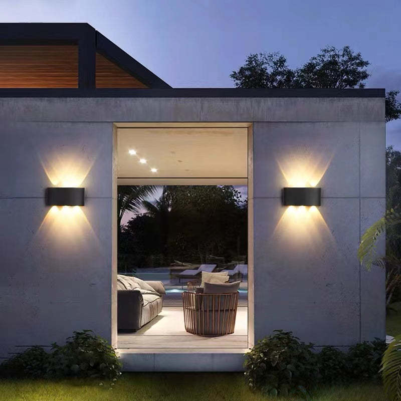 Tronix Applique Murale Rectangulaire Moderne Noir/Blanc. Corridor - Neutralighting