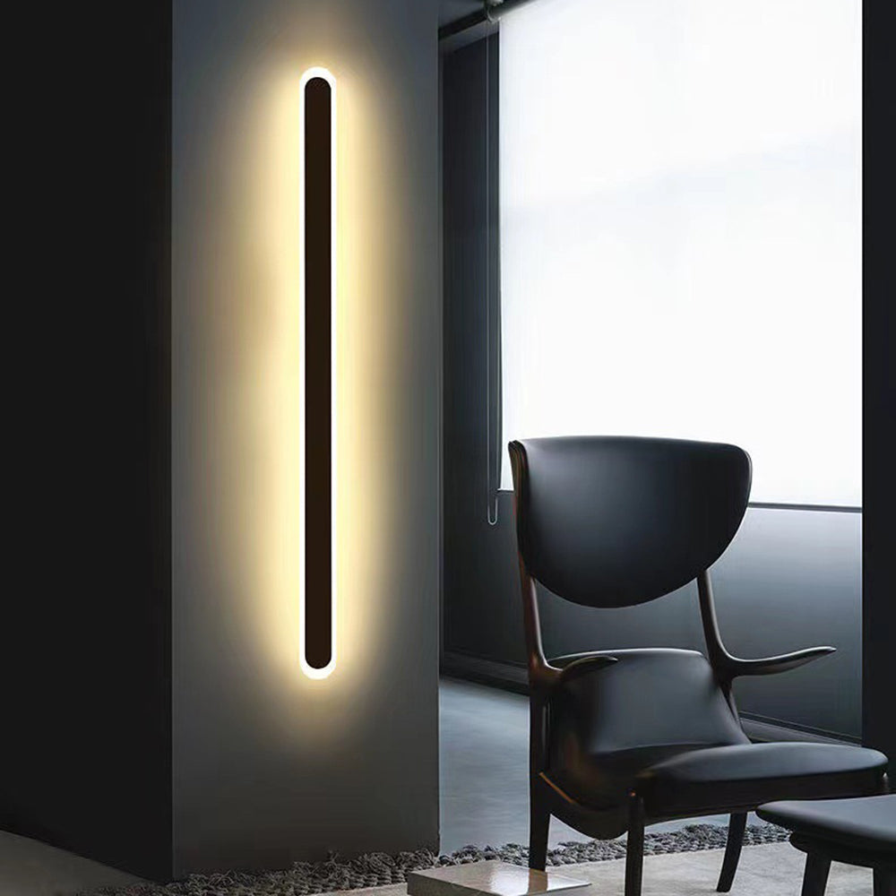 Orral Applique Murale Extérieur Ovral Linéaire Minimaliste - Neutralighting