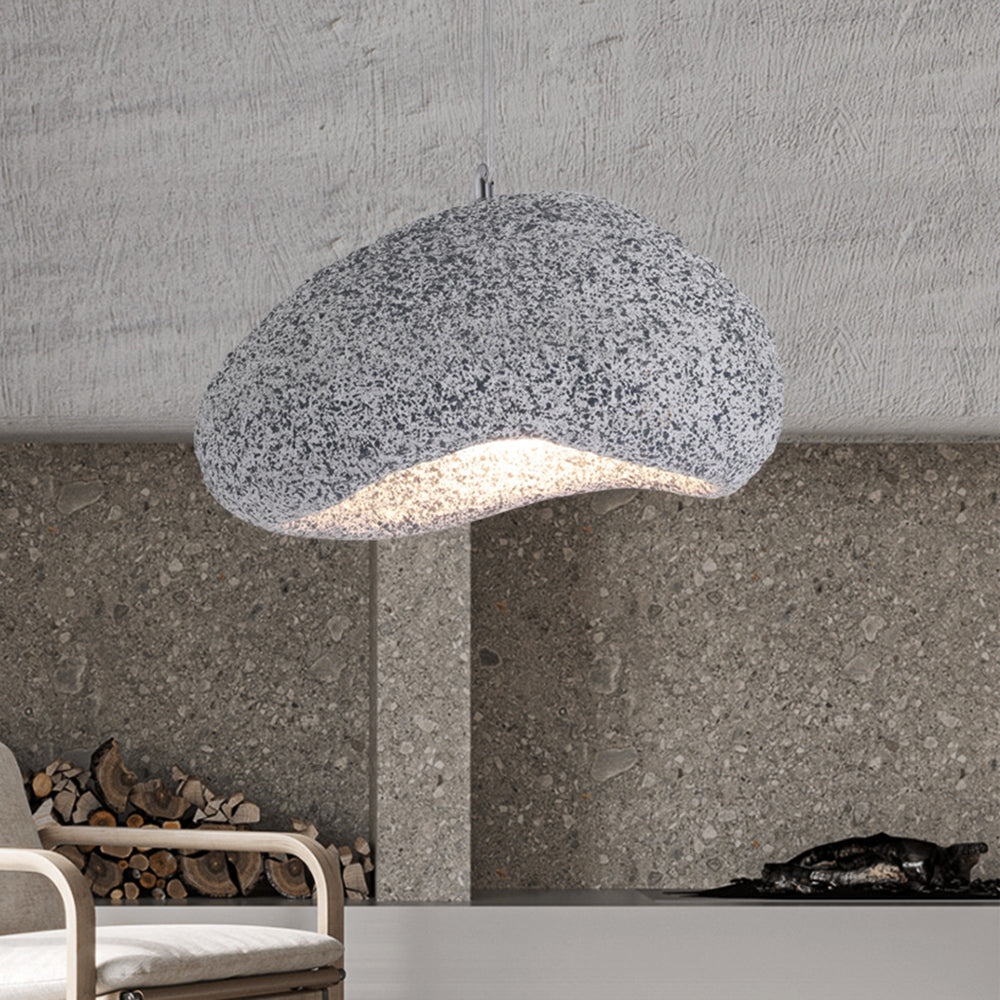 Avi Suspension Pain Naturelle, Résine/Acrylique, Gris/Gris Foncé, Chambre - Neutralighting