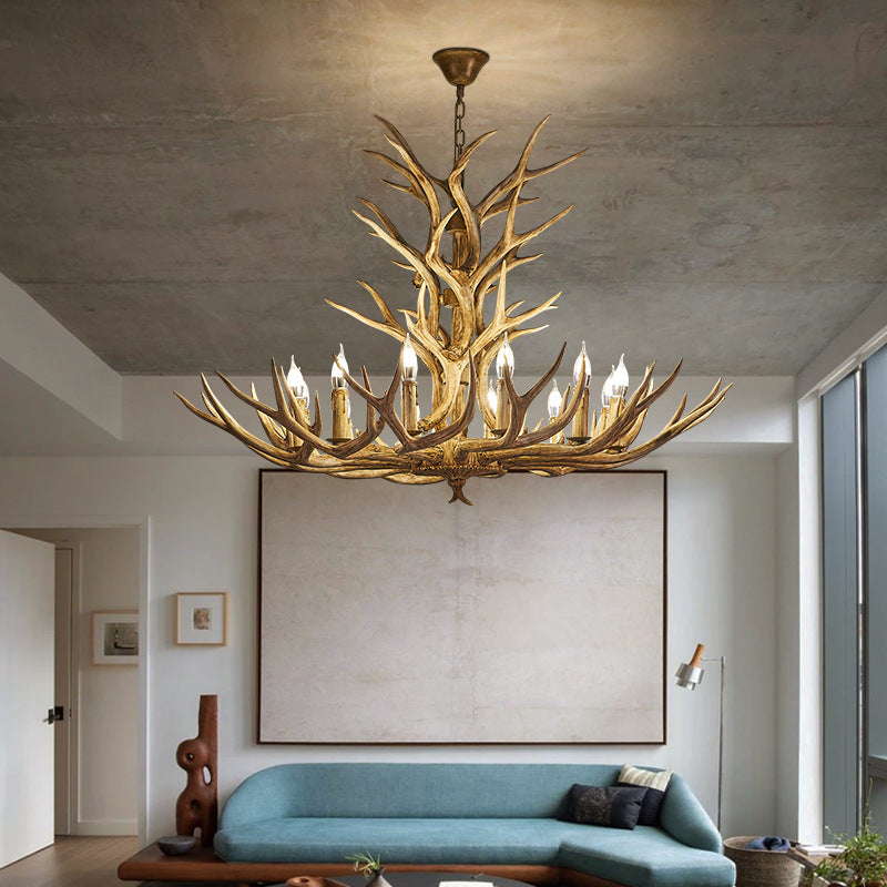 Silva Rétro LED Suspension Bois Métal Bar/Salle À Manger/Salon - Neutralighting