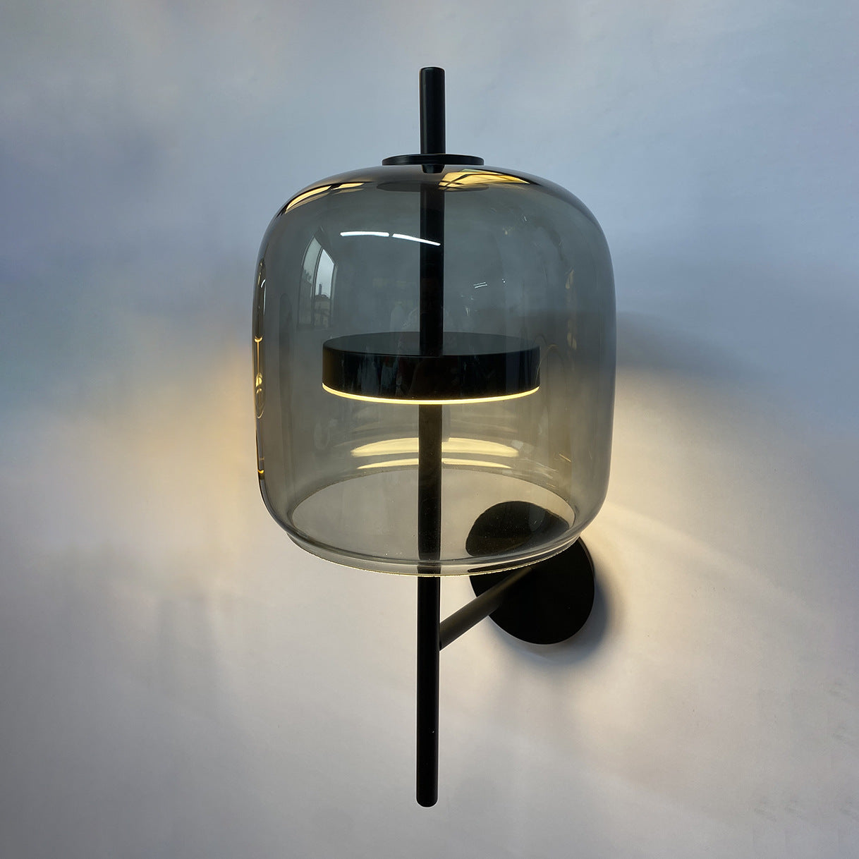Arisha Moderne Intérieur Applique Murale Métal Verre Chambre à Coucher