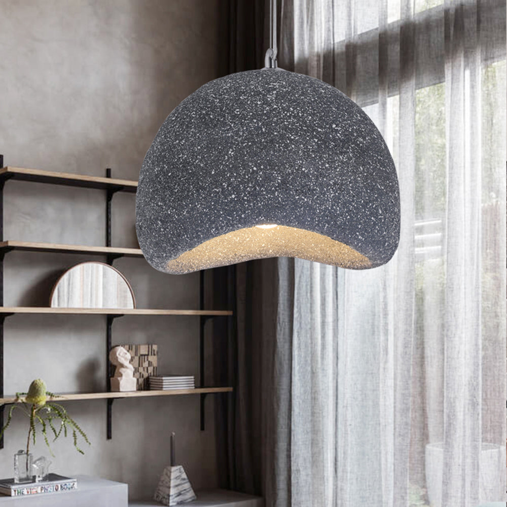 Avi Suspension Pain Naturelle, Résine/Acrylique, Gris/Bleu, Chambre - Neutralighting
