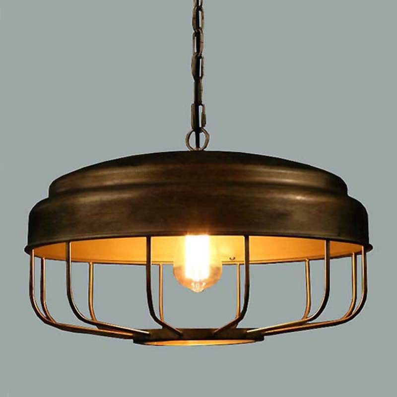 Silva Industriel LED Suspension Métal/Verre Chambre À Coucher/Salle À Manger - Neutralighting