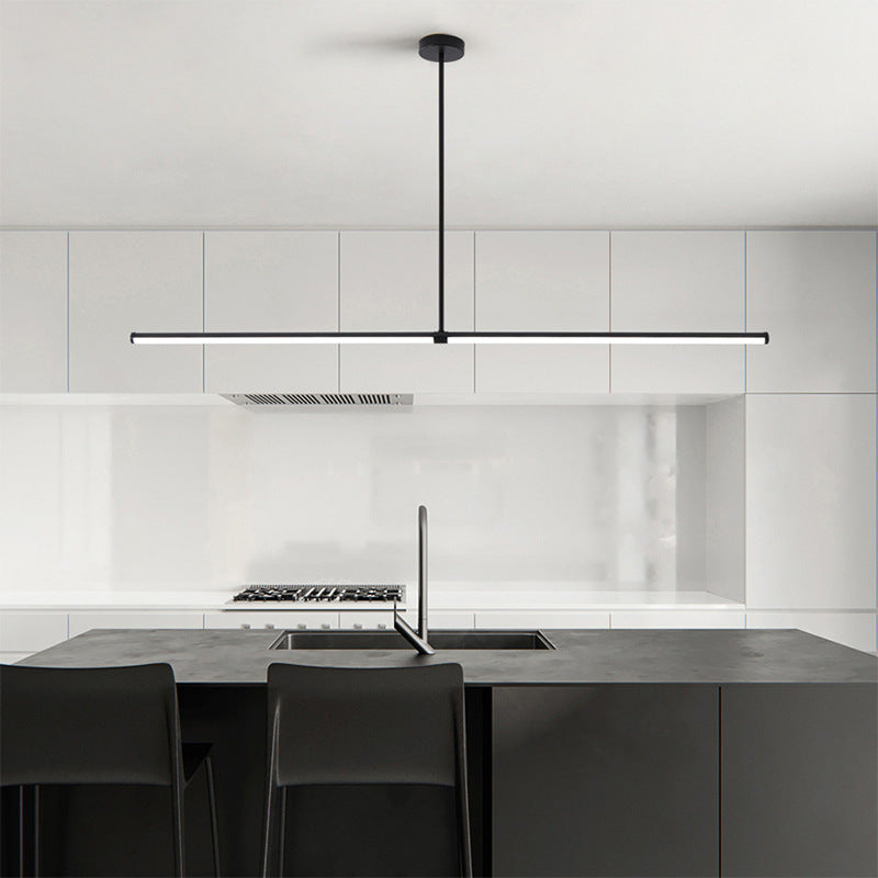 Ray Moderne LED Suspension Métal Salle à Manger Salle d'Étude - Neutralighting