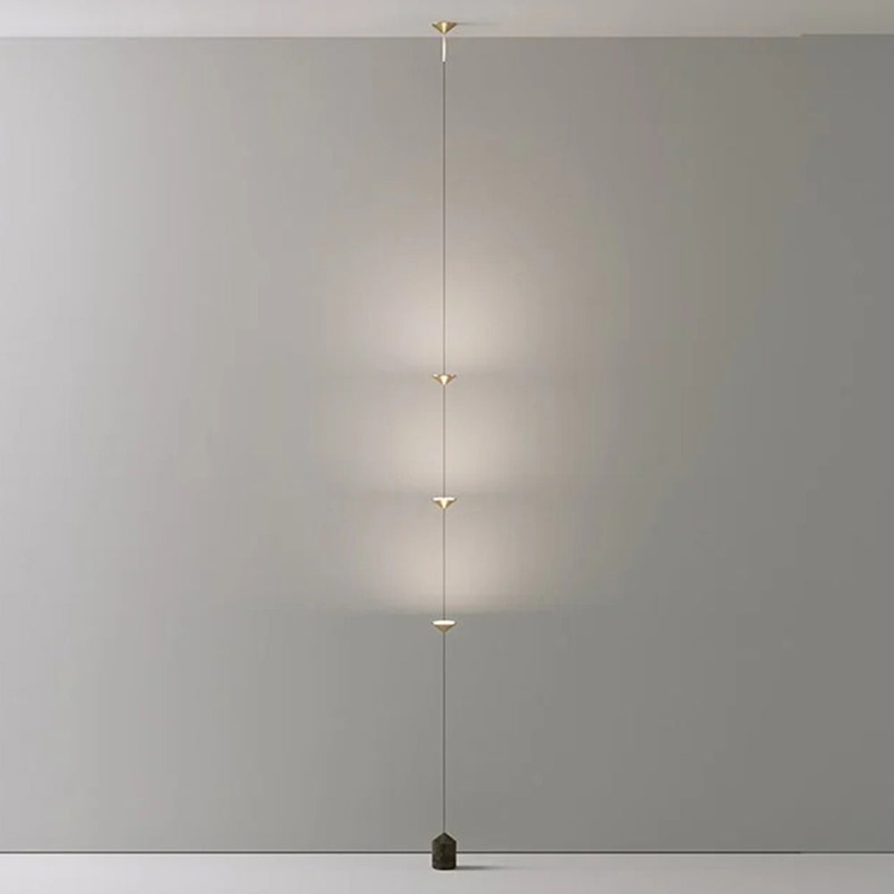 Ray Lampadaire Linéaire Minimaliste, 3 Ampoules, Chambre - Neutralighting
