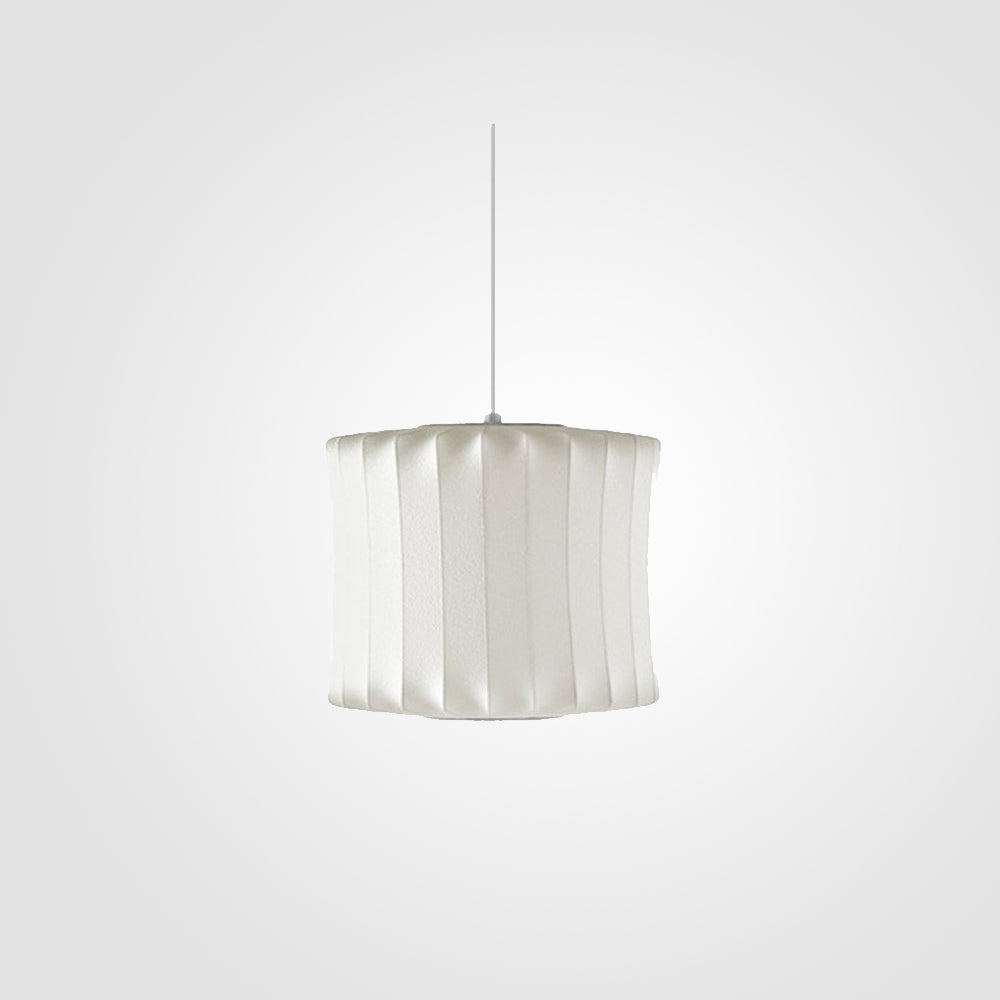 Etrio Suspension Vintage. Métal/Tissu. Blanc. Bar - Neutralighting