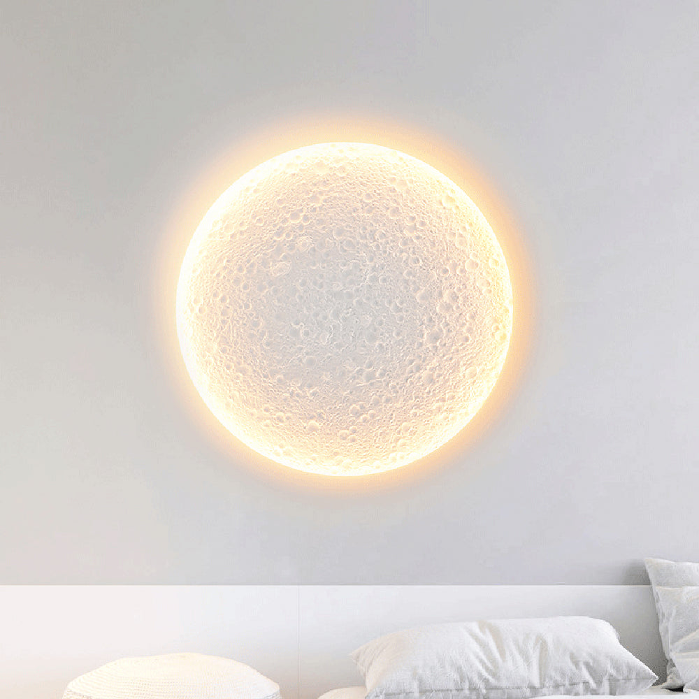 Aria Applique Murale de Peinture Dimmable avec Télécommande, 2 Style, Blanc, Salon - Neutralighting